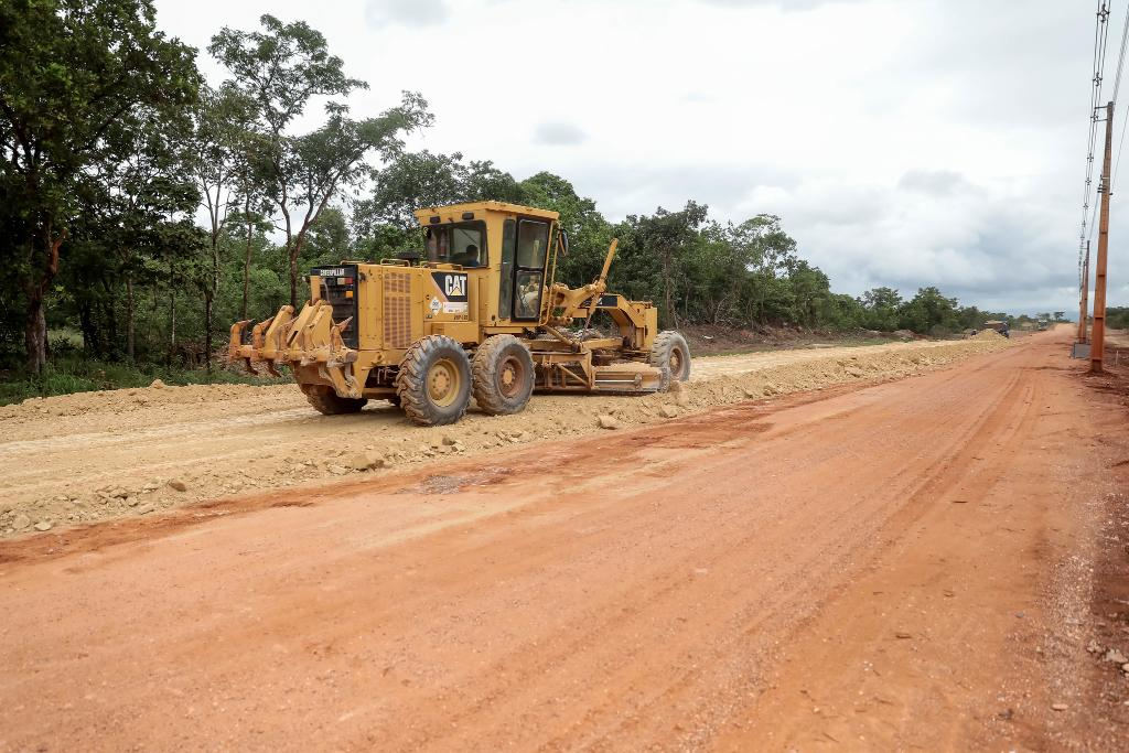 Obras na MT-030 at a Ponte de Ferro - Foto: Christiano Antonucci/Secom-MT