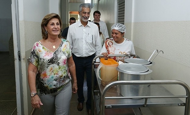 Prefeita de Vrzea Grande, Lucimar Sacre de Campos e o seu vice, Arilson Arruda